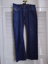 Diesel Men's Larkee Straight 100% Cotton Jeans Wash 008Z8 Size 32R In Good Cond.