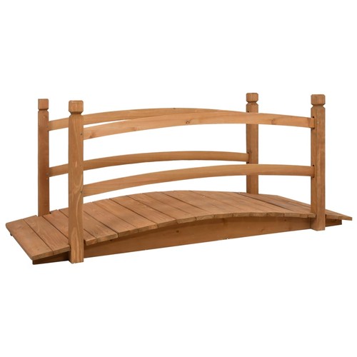Solid firwood garden bridge - solid,
