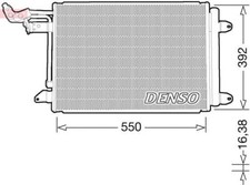 Denso Air Condition A/C Air Con Condenser Fits Audi Seat Skoda VW DCN32032