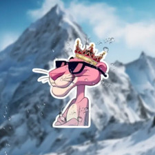 Pink Panther cool king Cartoon