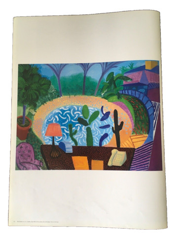 David hockney garden in - my,