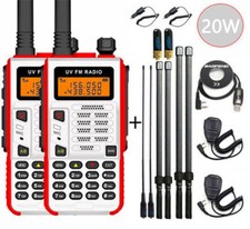 BAOFENG X5 PLUS 20W VH/UHF DUAL BAND TWO WAY HAM RADIO WALKIE TALKIE TRANSCEIVER