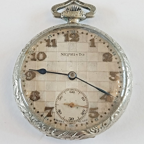 Art deco swiss pocket watch - art,