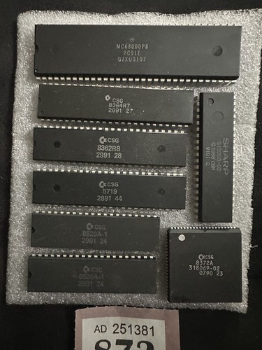 Amiga set chips a500 - amiga, a1500