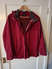 Rohan Mountain Leader Jacket Men’s Medium Red Waterproof With Barricade