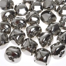 20 x 10mm Silver Christmas