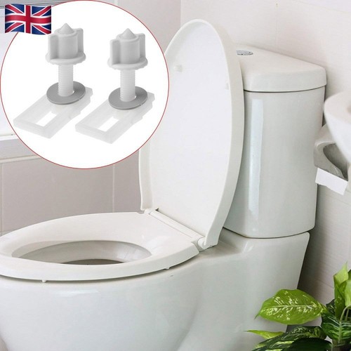 2pc plastic toilet - toilet, screw