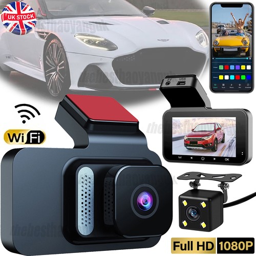Dual dash cam wifi car - dash,