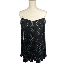 AFRM Adrian Mini Dress Polka