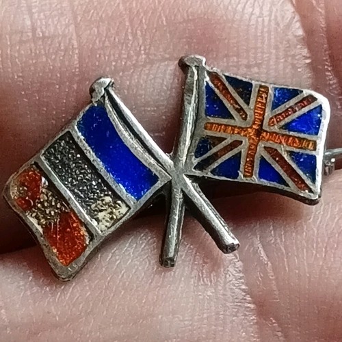 Wwi solid silver - wwi, enamel