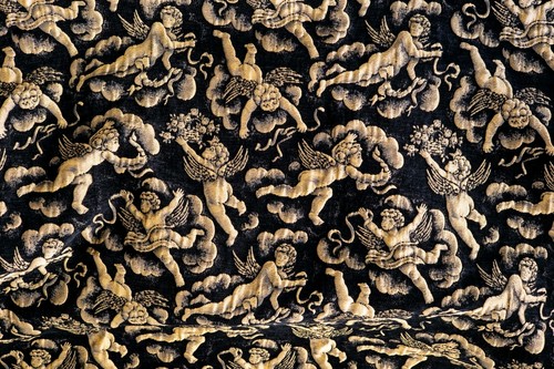 Cherub gold and black velvet - cherub,