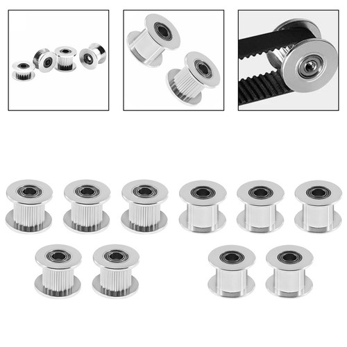 Aluminum idler pulley - aluminum, of
