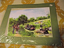 Artwork Horse Drawn Narrow