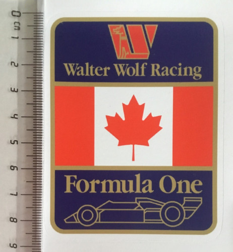 Sticker decal walter wolf - /,