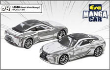LEXUS LC 500  - pearl white Manga - ERAcar 1:64