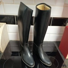 Black Rubber Cottage Craft, Horse Riding Boots Size 5 - Womens