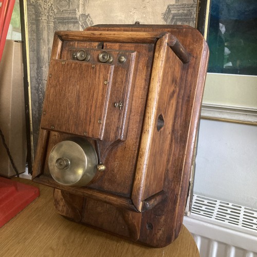 Antique wall mount telephone - antique,