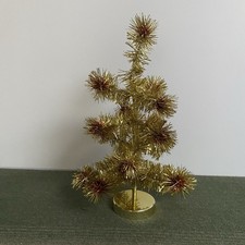 Vintage Gold Mini Christmas Tree 