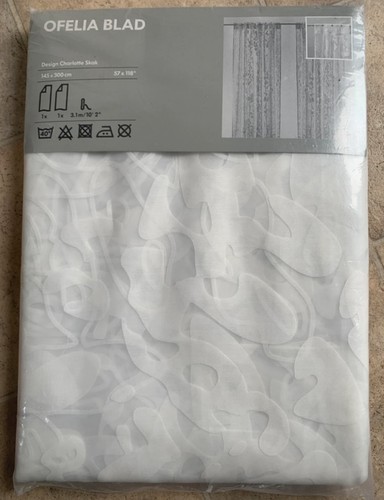 Ikea ofelia blad sheer white - blad,