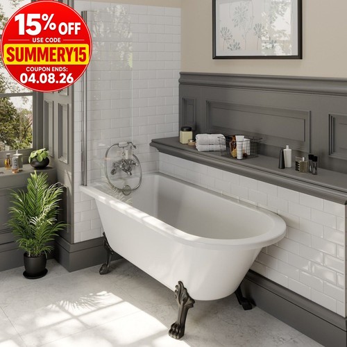Freestanding 1500mm bath - 1500mm, tub