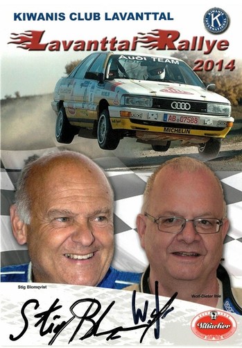 Autograph stig blomqvist - autograph,,