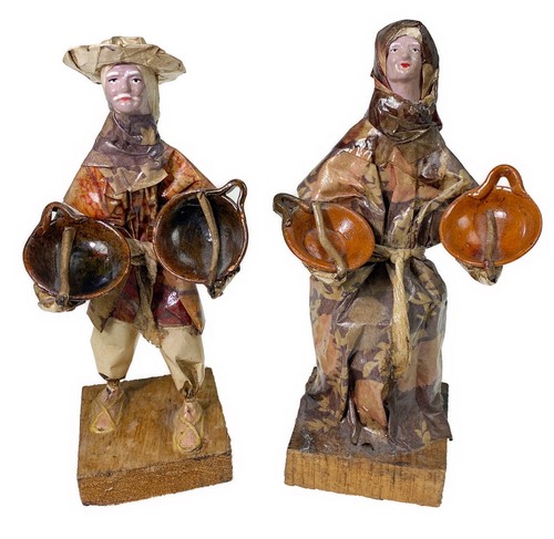 Paper mache figurines - paper,