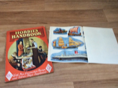 Vintage 1947 hobbies handbook - vintage,