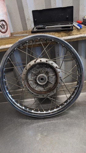 Kawasaki z400 rear - wheel, x