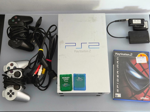 Sony playstation silver - playstation, 2