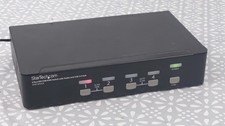 4 Port DVI USB KVM Switch With Audio and USB 2.0 HUB