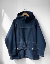 Cadet Smock 1960s Anorak Mod Style OG Cotton Canvas Ink Blue - All Sizes