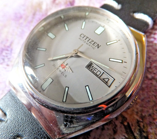 Citizen warship grey - citizen, dial