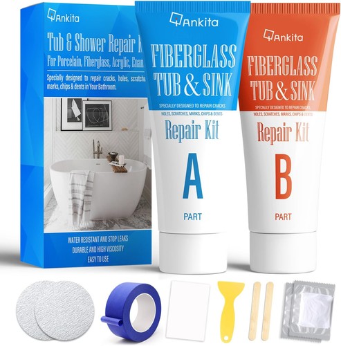 Bathtub repair kit for - repair, enamel