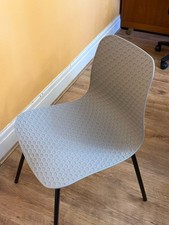 STYLISH STUDDED GREY DINING CHAIR x 10