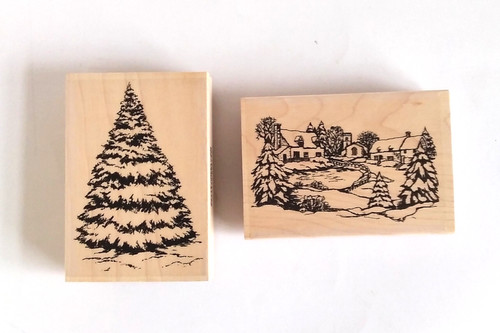 Rubber stamp set for - , crafting