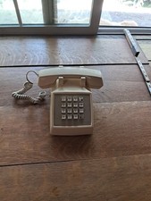 AT&T 100 Cream  Push Button