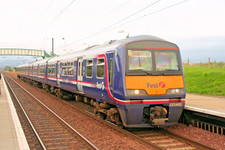 class 322 no 322482 in first blue scotrail