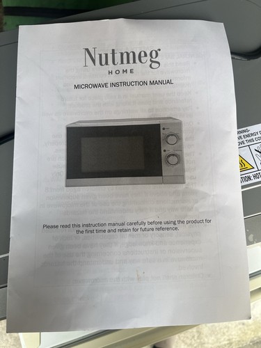 Nutmeg morrisons microwave - morrisons,