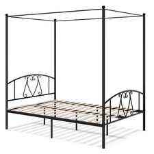 Double Canopy Bed Frame Metal