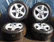 MERCEDES BENZ SLK200 2008-2010 SET OF ALLOY WHEELS 16 INCH A1714013302 VS782