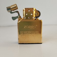 Zorro Brass Lighter Insert