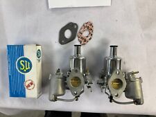 MG MIDGET AH SPRITE TWIN HS2 1" 1/4 SU CARBURETTORS REFURBISHED CARB 1098 1275