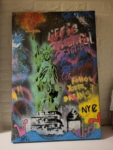 Brainwash statue liberty - mr,