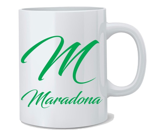 Personalised initial mug - personalised, name