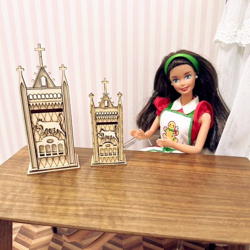 1pc scale dolls house - 1pc,