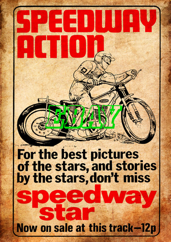 1970s speedway star - speedway,
