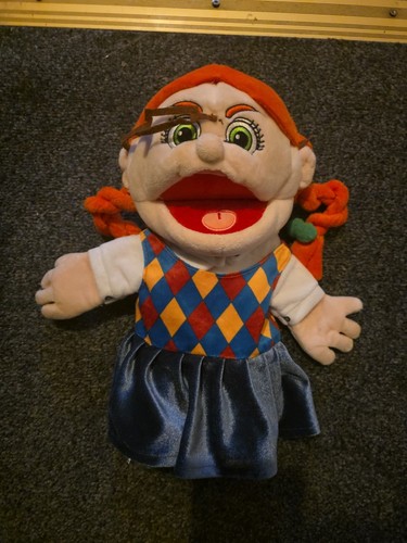 Sml penelope puppet glasses - puppet, (glasses