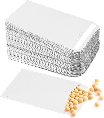 Small white envelopes 100 - 100, pcs