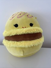 Squishmallows Visconti The Lemon And Chocolate Macaron 7.5” Plush Soft Toy 