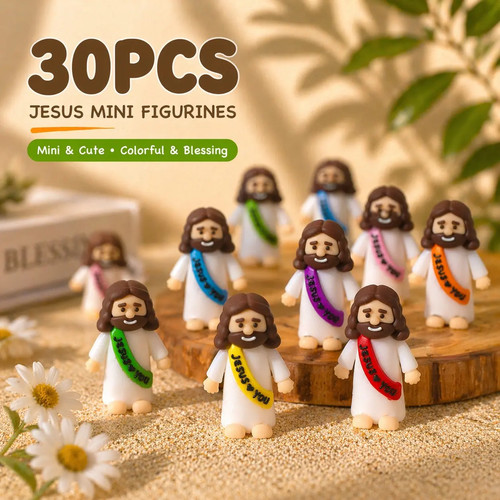 30pcs little jesus figures - little,